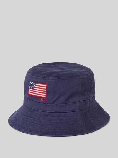 Polo Ralph Lauren Teens Vissershoedje met label- en motiefstitching Marineblauw - 1