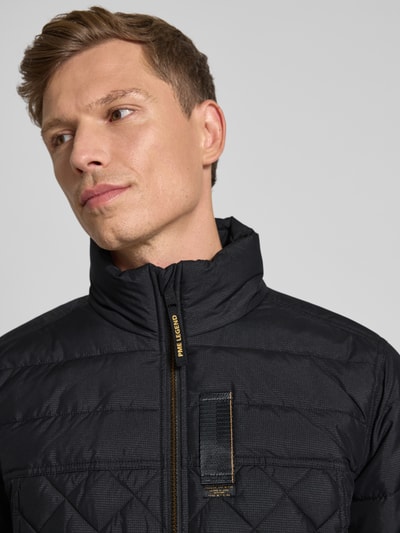 PME Legend Gewatteerd jack met opstaande kraag, model 'GLIDER' Zwart - 3