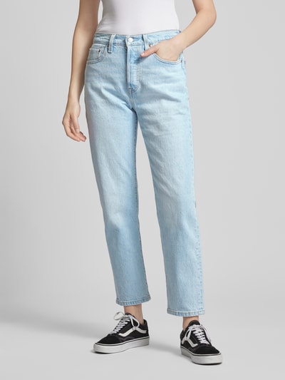 Levi's® Straight leg jeans in 5-pocketmodel, model 'WOW ME OVER' Lichtblauw - 5