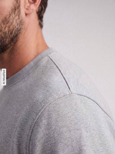 Pepe Jeans Regular Fit Sweatshirt Modell 'Jefferson' Hellgrau 3