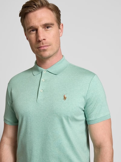 Polo Ralph Lauren Poloshirt mit Label-Stitching Mint 3