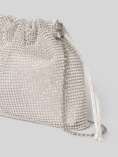 Jake*s Cocktail Handtasche mit Strasssteinbesatz Silber 3