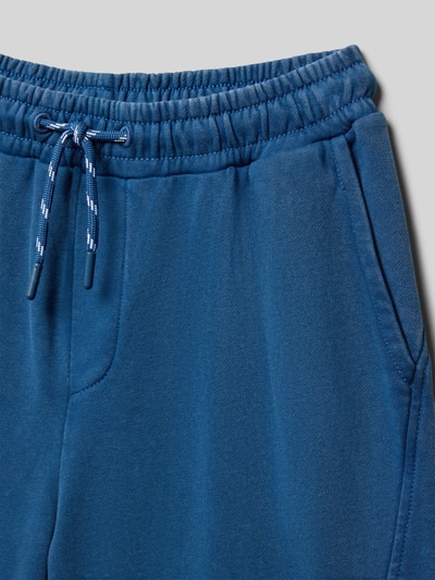 s.Oliver RED LABEL Loose Fit Sweat-Bermuda aus Baumwoll-Mix Blau 2
