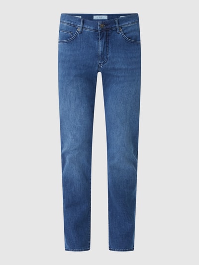 Brax Straight Fit Jeans mit Lyocell-Anteil Modell 'Cadiz' Blau 2