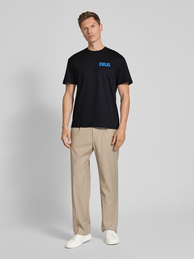 DEUS EX MACHINA T-shirt z okrągłym dekoltem Czarny 1