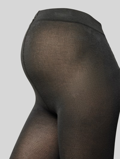 Mamalicious Umstands-Strumpfhose in semitransparentem Design Modell 'JENNIE' Black 2