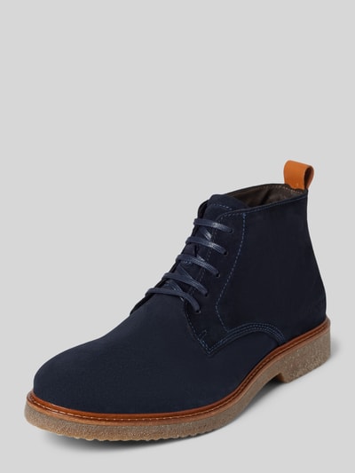 Marc O'Polo Boots aus Veloursleder Modell 'LINUS' Marine 1