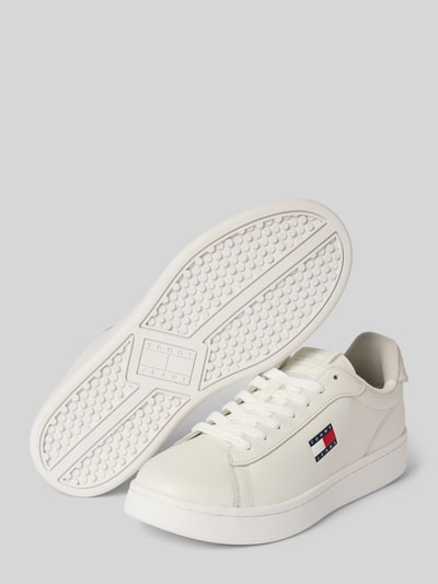 Tommy Jeans Sneakersy niskie ze skóry naturalnej model ‘ARCHIVE’ Biały 4