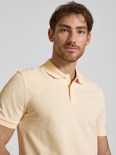 BOSS Regular fit poloshirt van puur katoen, model 'PALLAS' Zalm - 3