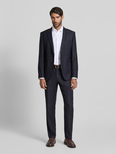 Jake*s Koszula biznesowa o kroju super slim fit z kołnierzykiem typu kent Biały 1