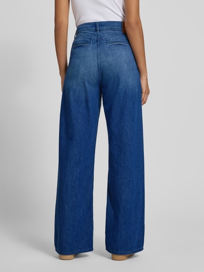 Mustang Jeansy z szerokimi nogawkami i kieszeniami z tyłu model ‘Luise’ Jeansowy niebieski 5