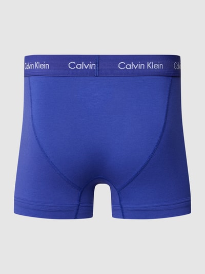 Calvin Klein Underwear Trunks mit elastischem Logo-Bund im 3er-Pack Blau 3