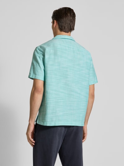 Tom Tailor Denim Relaxed Fit Freizeithemd aus reiner Baumwolle Gruen 5