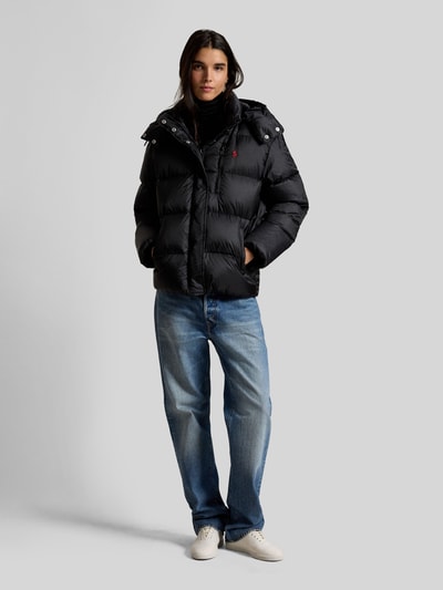 Polo Ralph Lauren Daunenjacke mit abnehmbarer Kapuze Black 1