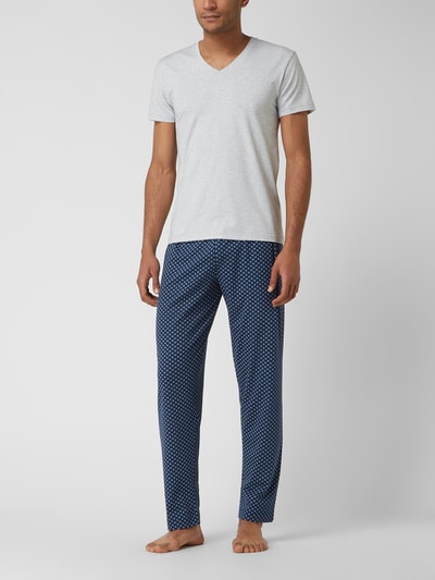 Mey Pyjama-Hose aus Baumwolle Marine 1