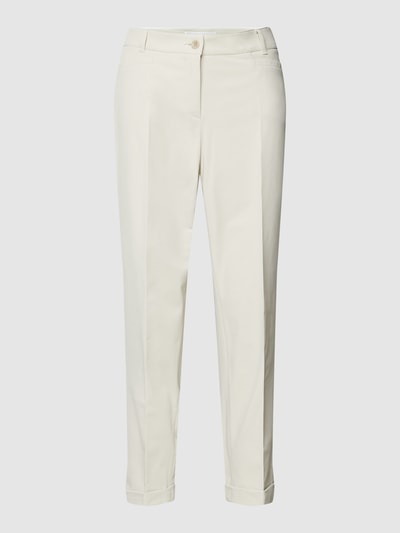 Raffaello Rossi Broek met verkort model, model 'Ute' Beige - 2