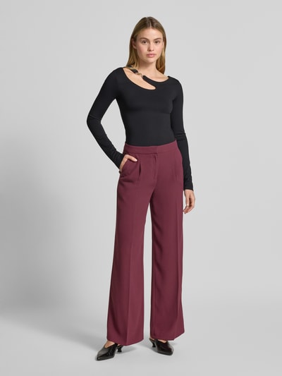 Guess Shirt met lange mouwen en labeldetail Zwart - 1