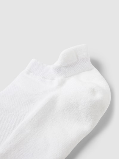 Burlington Sneakersocken mit Strukturmuster Weiss 2