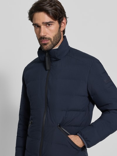 Marc O'Polo Regular fit donsjack met capuchon Marineblauw - 3