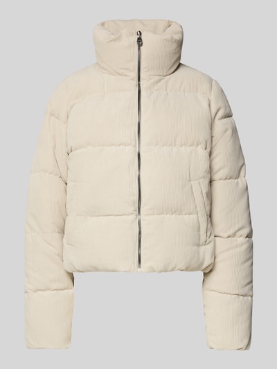 Only Kurtka pikowana o pudełkowym kroju ze sztruksu model ‘NEWDOLLY’ Écru 2