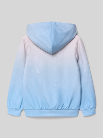 s.Oliver RED LABEL Regular fit hoodie van katoenmix Bleu - 3