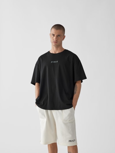 Preach Oversized T-Shirt mit Backprint Anthrazit 4