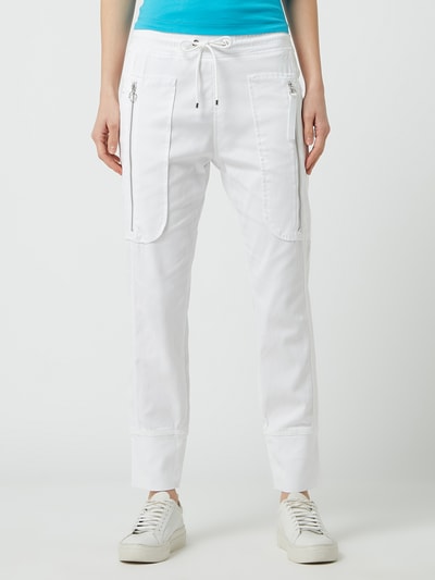 MAC Easy pants met stretch, model 'Future' Wit - 4