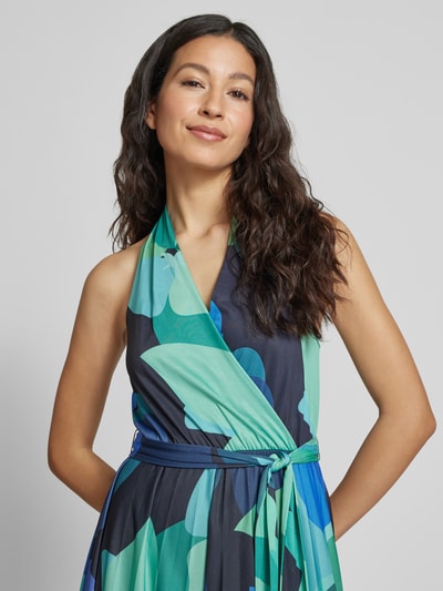 GUIDO MARIA KRETSCHMER WOMAN Kombinezon w kopertowym stylu model ‘Majella’ Ciemnoniebieski 3