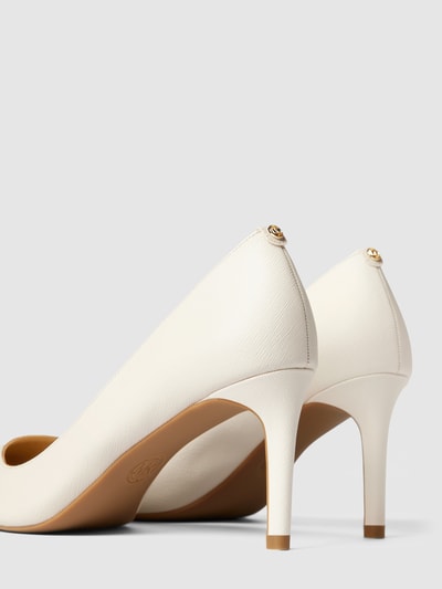 MICHAEL Michael Kors High Heels mit Label-Details Modell 'ALINA' Offwhite 3