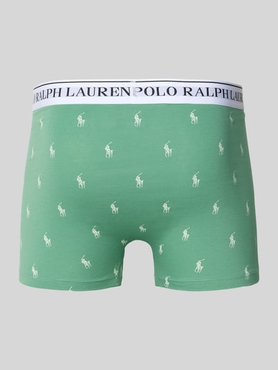 Polo Ralph Lauren Underwear Obcisłe bokserki z elastycznym paskiem z logo w zestawie 3 szt. Czerwony melanż 3