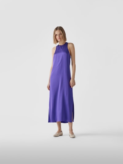 LouLou Studio Midikleid aus Seide Purple 1