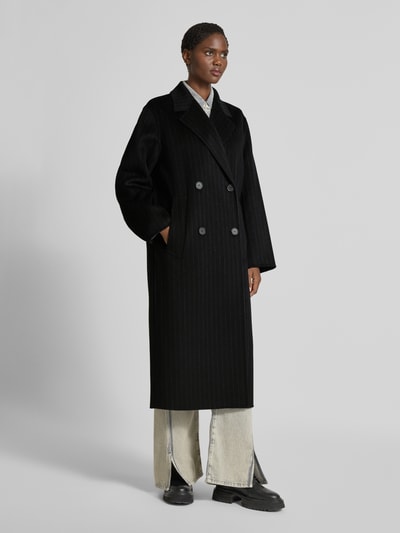 Ivy Oak Mantel mit Reverskragen Modell 'CLARA' Marine 4