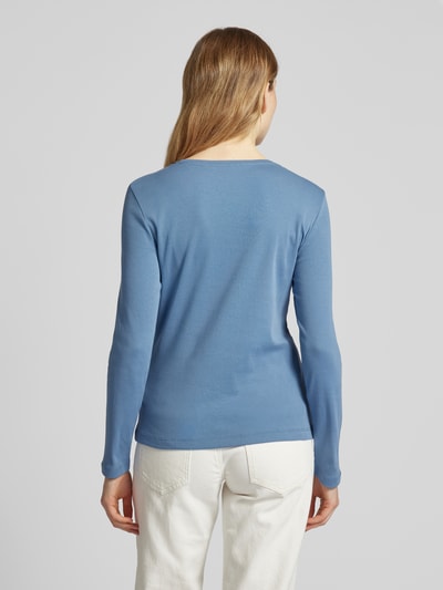 Christian Berg Woman Longsleeve mit Rundhalsausschnitt Rauchblau 5