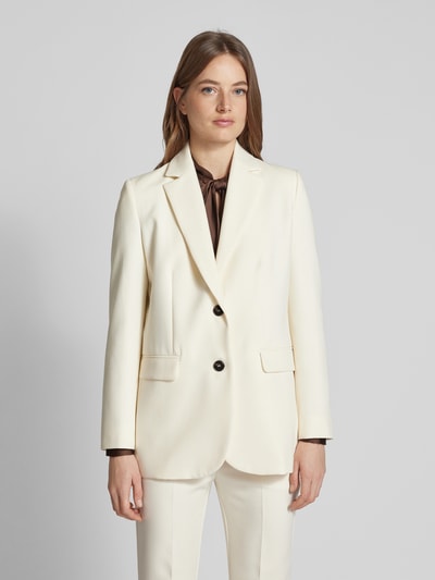 MAX&Co. Blazer mit Reverskragen Modell 'PIRITE' Offwhite 4