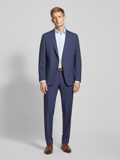 CK Calvin Klein Slim fit zakelijk overhemd met kentkraag, model 'Bari' Bleu - 1