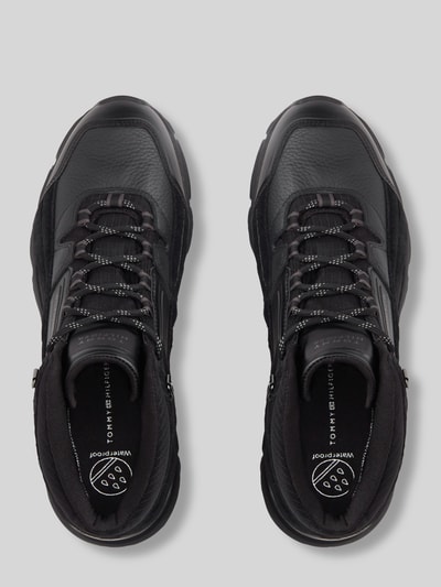 Tommy Hilfiger Boots aus echtem Rindsleder Black 4