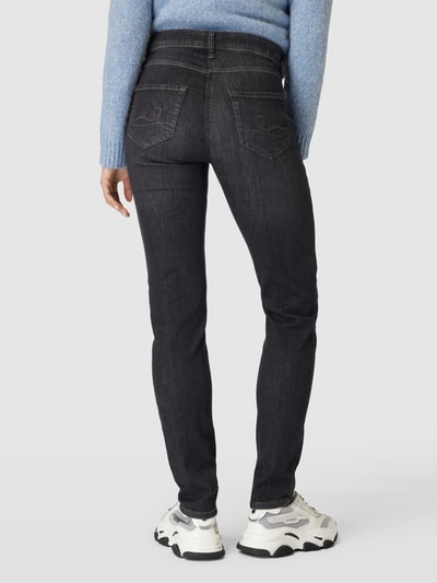 MAC Straight leg jeans in 5-pocketmodel, model 'SLIM WAVE' Donkergrijs - 5