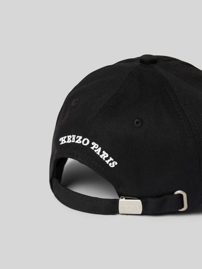 Kenzo Basecap aus reiner Baumwolle Black 4