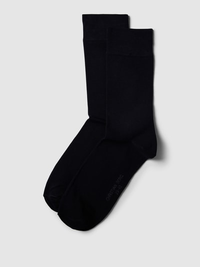 Christian Berg Men Socken mit elastischen Bündchen im 2er-Pack Marine 1