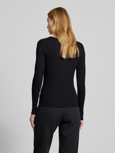 Guess Activewear Longsleeve mit Label-Detail Modell 'COLETTE' Black 5