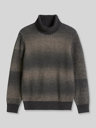 Marc O'Polo Pullover mit Rollkragen aus Woll-Baumwoll-Mix Beige 2
