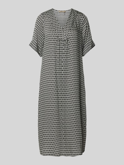 Smith and Soul Sukienka midi z dekoltem w serek Czarny 2