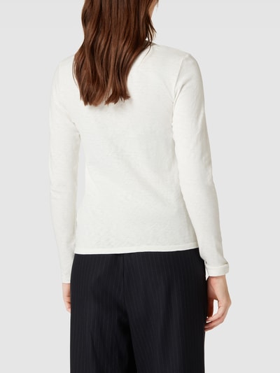 Marc O'Polo DENIM Longsleeve aus Baumwolle Weiss 5