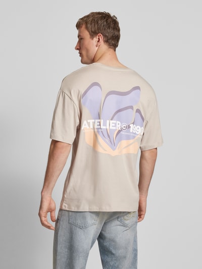 Jack & Jones T-Shirt mit Label-Print Offwhite 5
