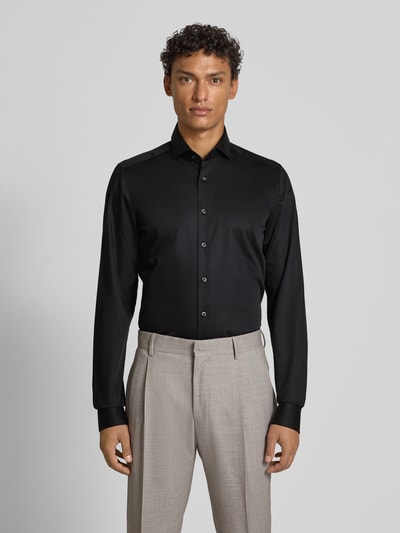 OLYMP Level Five Body Fit Businesshemd mit extra langem Arm Black 4