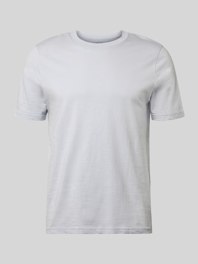 Produktfoto, Regular Fit T-Shirt mit Rundhalsausschnitt von MCNEAL in Weiß, reine Baumwolle, glatte Textur, Vorderansicht
