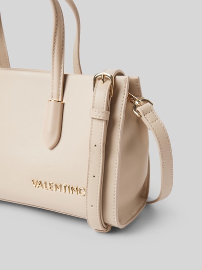 VALENTINO BAGS Handtasche mit Label-Applikation Modell 'JASMIN' Beige 2