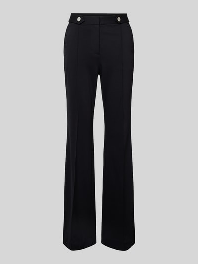 Lauren Ralph Lauren Spodnie materiałowe ze szwami podłużnymi model ‘DREWIN’ Czarny 2