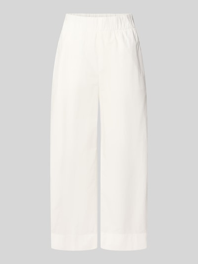 Produktfoto, Relaxed Fit Culotte aus reiner Baumwolle von Marc O'Polo Denim in Optik: Unifarben mit seitlichen Eingrifftaschen, elastischem Bundabschluss, Material: Reine Baumwolle, Länge: Cropped.
