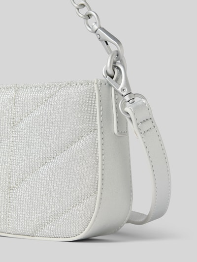 VALENTINO BAGS Tasje met glittereffect, model 'PORTOBELLO GLITTTER' Zilver - 2